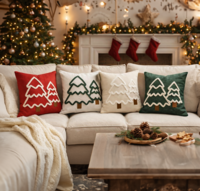 NATALE CUSCINO IMBOTTITO BRINI 45X45 Tellini S.r.l. Ingrosso Abbigliamento